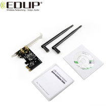 EDUP 1200Mbps Realtek 8812AE chipset PCI-E wireless adapter with 6dBi antenna PCI-E adapter
